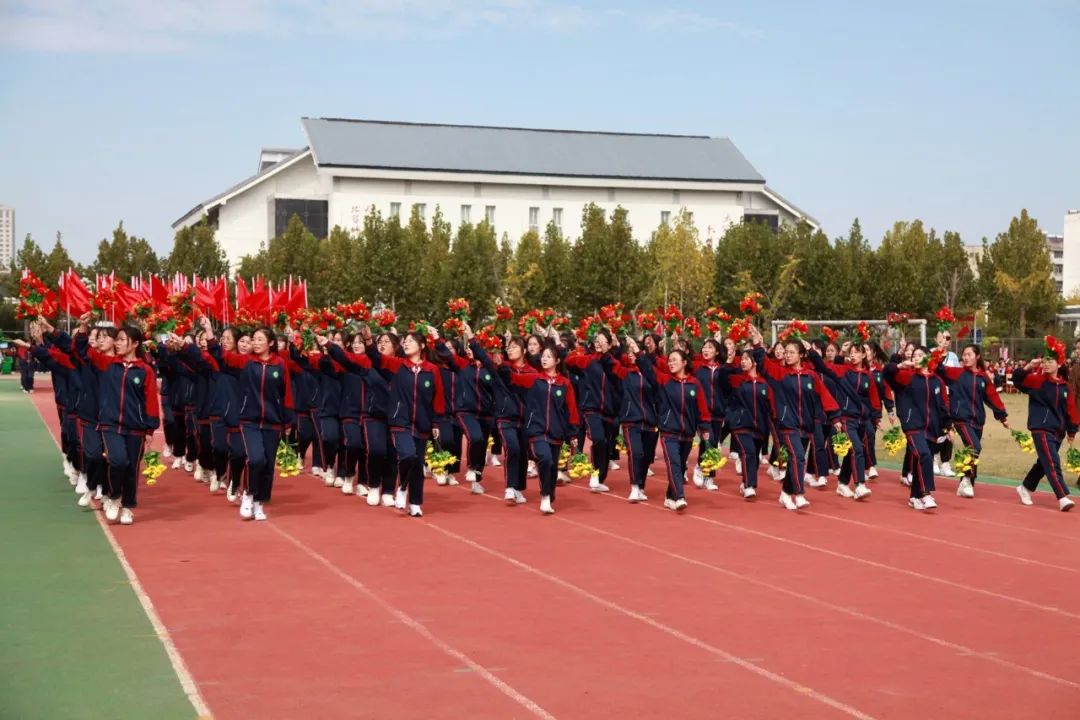 丰县中学文化艺术节暨第58届田径运动会开幕