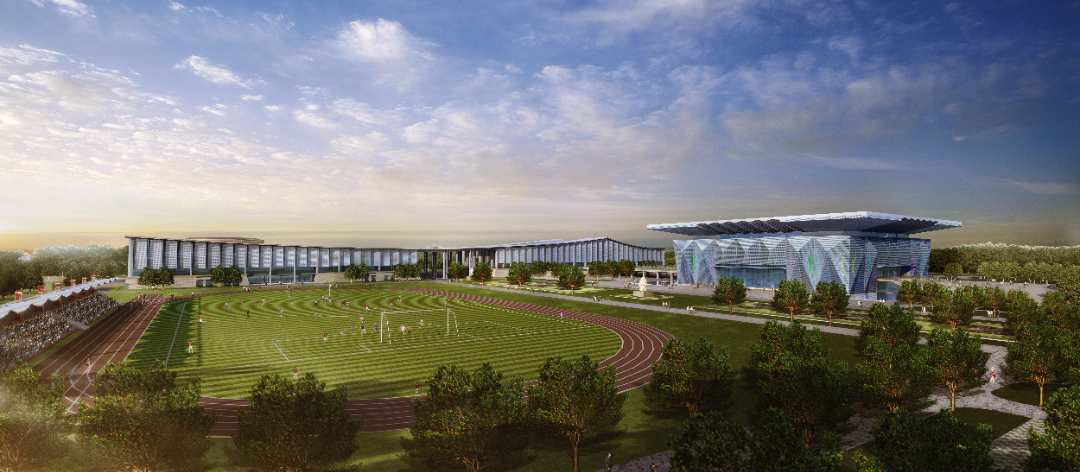 总投资约5亿元丰县体育中心主体竣工